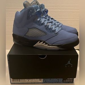 Jordan 5 Retro UNC University Blue Size 9